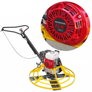 Benzinbetriebene Honda GX160 Motor-Betonbodenglättmaschine mit Pumpe für Bodenschleifen, Glätten und Polieren - Geringe Wartungskosten - Product Image 6