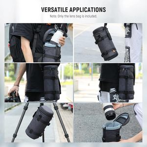 <span class=keywords><strong>Neewer</strong></span> PB012 Sac pour objectif d'appareil photo reflex numérique 144x315mm, étanche, épais et extensible, avec ouverture à glissière verrouillable - Product Image 6