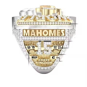 2024 Kansas Chiefs Championship <b>Ring</b> Football Championship <b>Ring</b> Manufacturer Direct Sales - Product Image 2