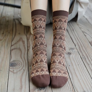 Giải Trí Và Thời Trang Vớ Ấm Mềm Unisex Len Crew <span class=keywords><strong>Socks</strong></span> Đối Với Phụ Nữ - Product Image 6