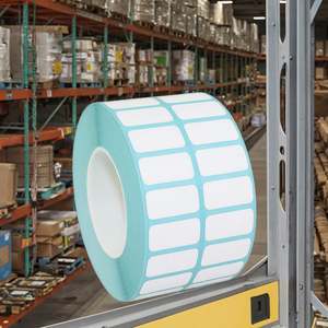 Etiquetas Adhesivas Personalizables en Rollo, Resistentes al Agua y al Aceite, para Empaques Térmicos Comerciales, con Logotipo de Marca, Tamaño y Forma Personalizados - Product Image 2