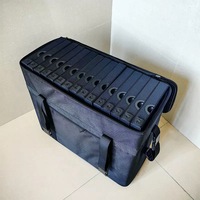 Valise de voyage Oxford 360 pour lunettes, grande taille, avec roulettes et tiroirs, pour présentation de lunettes de lecture et optiques