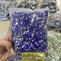 Xulin Vente en gros de cristaux de verre de qualité supérieure AB Non thermocollants pour la décoration des ongles
