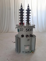 Transformador Monofásico Sumergido en Aceite de 75KVA/13.8KV para Montaje en Poste, Alto Factor de Potencia