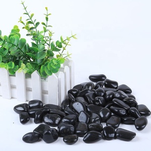 Piedras Negras Pulimentadas Elegantes y Nobles <span class=keywords><strong>de</strong></span> 2-3cm y 3-5cm para Acuarios, Jardines, Pavimentación y Construcción <span class=keywords><strong>de</strong></span> Villas, <span class=keywords><strong>Rocas</strong></span> <span class=keywords><strong>de</strong></span> <span class=keywords><strong>Playa</strong></span> - Product Image 1