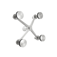 Venta al por mayor de accesorios de araña de vidrio de acero inoxidable directamente de fábrica con personalización OEM/ODM