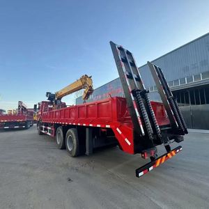 Shacman Delong 6X4 Flatbed Telescopic <b>Boom</b> Truck-Mounted Crane for Farm and Rural Hoisting Transport - Product Image 5