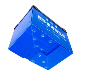 Customized PP Corrugated Plastic Shipping Box Foldable Moving Box for Fruit Packaging