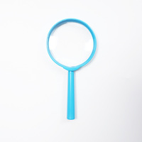 Cheap Children Magnifier Toys 60mm 5X Magnifying Glass Hand Held Magnifier for Promotion