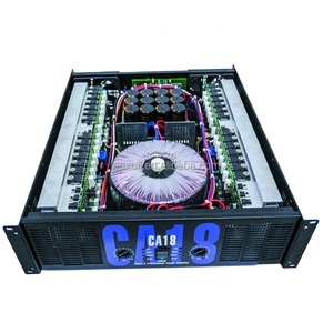 Amplificador de Potencia Profesional de 3U, Doble Canal, Alta Potencia, 1000w, 8 ohmios, Ca18 - Product Image 4
