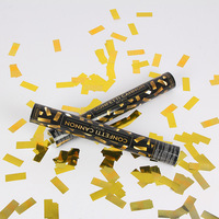 Canon à Confettis Métalliques pour Mariage, Remise de Diplôme, Fêtes, Célébrations du Nouvel An, Fiançailles, Clubs