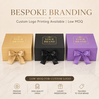 Boîte cadeau en carton, boîte de luxe avec ruban interchangeable et fermeture magnétique, ensemble de grandes boîtes cadeaux pliables