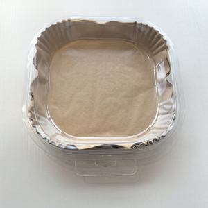 Revêtements de panier de <span class=keywords><strong>friteuse</strong></span> à air en silicone antiadhésifs réutilisables et pliables pour Ninja, <span class=keywords><strong>Tefal</strong></span>, accessoires de sécurité alimentaire résistants à la chaleur - Product Image 3