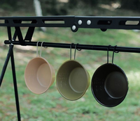 Le bol en acier inoxydable Sierra, bol de camping en acier inoxydable pour voyager et camper