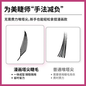 Extensions de cils individuelles Lakanaku Anime Spire, courbure C, bande invisible, faux cils pour professionnels - Product Image 5