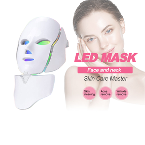 เครื่องนวดหน้าและลำคอ 7 หลอดไฟ LED ช่วยฟื้นฟูผิว กระชับผิว ลดเลือนริ้วรอย - Product Image 2