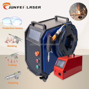 เครื่องเชื่อมเลเซอร์ JUNFEI รุ่น Bwt 1000W 1500w แบบพกพา 4 in 1 เครื่องเลเซอร์เชื่อมต่อเนื่องสำหรับโลหะ เครื่องใช้ไฟฟ้าภายในบ้าน และฮาร์ดแวร์ - Product Image 2