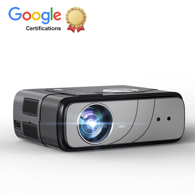 Android TV Portable Ceiling Projector HD 1080P Proyector 4K 1600ANSI WiFi Smart Google Certified Projector
