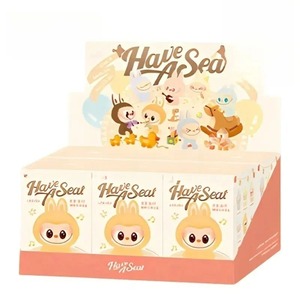 Bản gốc xác thực popmart labubu Những Con Quái vật thú vị <span class=keywords><strong>Macaron</strong></span> có một chỗ ngồi mù hộp hình búp bê sang trọng Đồ chơi dễ thương bí ẩn hộp - Product Image 6