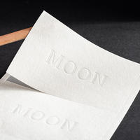 Étiquettes en papier, papier coton, papier à motifs d'arbres, autocollants personnalisés avec logo UV, rouleaux autocollants, codes-barres personnalisés