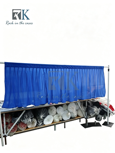 Wholesale Pipe Kits Pipe and Drape Exhibition <b>Stands</b> Adjustable Aluminum Frame Stage <b>Backdrop</b> Decoration - Product Image 1