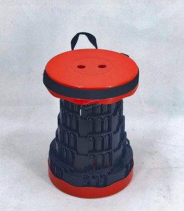 Tabouret pliable rond moderne en plastique en gros, chaise colorée pour <span class=keywords><strong>jardin</strong></span>, camping, salle à manger, pour utilisation en extérieur, pour cuisine, <span class=keywords><strong>salon</strong></span> - Product Image 2