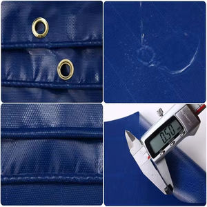 Ncf 650gsm 100% rouleau de tissu enduit de polyester bâche en PVC robuste imperméable à l'extérieur bâches de rideau pour les filles - Product Image 3