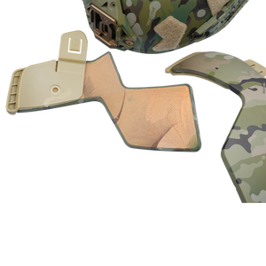 REVIXUN <span class=keywords><strong>Casque</strong></span> tactique cellule aramide léger fendu 4 points <span class=keywords><strong>de</strong></span> suspension CHOPS CP Protection des oreilles - Product Image 5