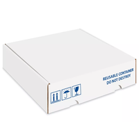 Boîte d'expédition en carton ondulé avec logo personnalisé et insert en mousse perforée, boîte de protection pour l'expédition d'objets fragiles en céramique ou électroniques