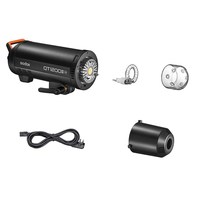 Flash de studio Godox QT1200III 1200W, plus rapide, 5600K, monture Bowens, durée 1/29600s, lampe de modélisation LED 40W, système sans fil 2.4G, en boîte