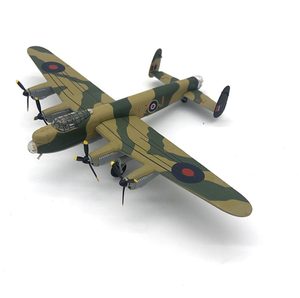 Modèle ZF 1:144 Avion bombardier britannique Lancaster <span class=keywords><strong>B1</strong></span> Lancaster, modèle de chasseur en alliage de simulation, jouet en métal moulé sous pression - Product Image 4