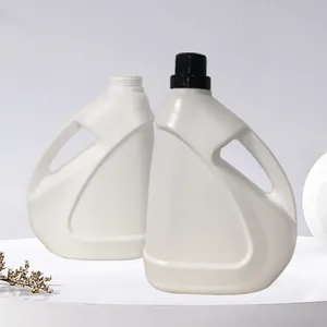 Satılık özel doldurulabilir plastik sıvı çamaşır deterjanı boş şişeler
