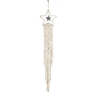 Bohemian Vintage Macrame <strong>Wall</strong> <strong>Hangings</strong> Cotton Dream Catcher Woven <strong>Wall</strong> Art Decor <strong>for</strong> <strong>Living</strong> <strong>Room</strong> or Bedroom Home Party Decor - Product Image 6