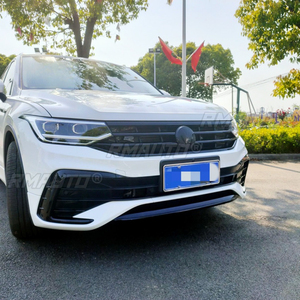 Tiras Decorativas para Parrilla de Coche, Kit de Carrocería para Parrilla Delantera, Labio de Parachoques Delantero para Volkswagen Tiguan L RLINE 2022+, Pieza Exterior - Product Image 4