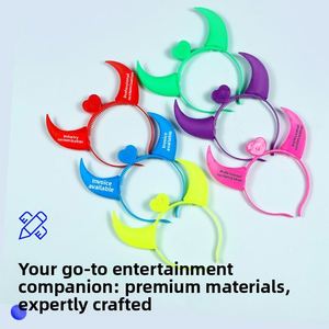 Diadema con Cuernos de Diablo Luminosos LED para Niños y Adultos - Accesorio para el Cabello con Luces de Colores para Halloween, Conciertos y Fiestas de Cumpleaños - Product Image 6