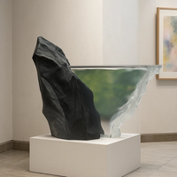 JingYue Maßgefertigter Transparenter Luxus-Acryl-Tisch mit Traditionellem Design, Langlebig, Umweltfreundlich, Handgefertigt für Gewerbeflächen und Hotels