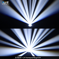 VLTG Faisceau 380 Mini Scène Lumière Tête Mobile Bande Par Blinder Led Zoom 17r Rgb 350w Projecteur Ip65 Faisceau de Lavage 380