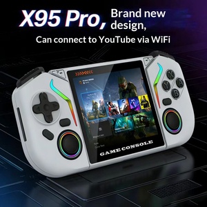 เครื่องเล่นเกมพกพา X95PRO ระบบปฏิบัติการแอนดรอยด์แบบโอเพ่นซอร์ส ระบบคู่ <span class=keywords><strong>PSP</strong></span> WIFI เล่นได้หลายคน รองรับเกมย้อนยุค อีมูเลเตอร์แบบพกพา - Product Image 5