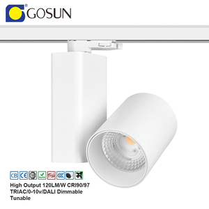Moderner 20W 32W 42W 52W Smart LED Schienen scheinwerfer COB LED Schienen leuchte mit Aluminium gehäuse - Product Image 1