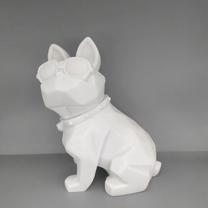 Résine artisanat fluide mignon bouledogue français vinyle tirelire <span class=keywords><strong>chien</strong></span> maison ornement bricolage fluide <span class=keywords><strong>chien</strong></span> - Product Image 3