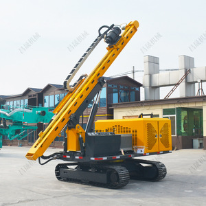 เครื่องตอกเสาเข็มไฮดรอลิกแบบสไปรัลสำหรับงานโซลาร์เซลล์ Changsheng แบบปรับแต่งได้สำหรับงานเจาะบนภูเขา น้ำหนัก 6500 กก. - Product Image 3