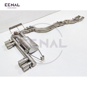 Sistema de <span class=keywords><strong>Escape</strong></span> Catback de Alto Rendimiento Valvetronic de Acero Inoxidable Ecnal para BMW <span class=keywords><strong>E46</strong></span> <span class=keywords><strong>M3</strong></span> 2000-2006 con Silenciador - Product Image 5