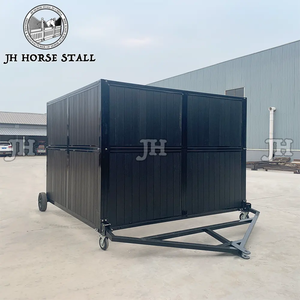 แผงด้านข้างที่มั่นคงม้าโรงนาสร้างม้าแบบประหยัดจากเยอรมนีพร้อมหน้าต่าง V-Yoke - Product Image 6