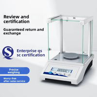 Balance électronique de laboratoire de précision Ten Thousandth, haute précision 0,0001g/0,1mg, calibrage automatique, 500g, ABS