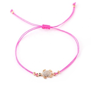 12 Pz/set Delle Donne Placcato Oro Del Rhinestone Sea Turtle Fascino Zircone Sveglio Del Braccialetto New <span class=keywords><strong>con</strong></span> il Regalo - Product Image 1