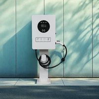 Nouvelle borne de recharge murale DC intelligente 20kW 30kW 40kW CCS2 OCPP 1.6J, station de recharge rapide pour véhicules électriques, pour le marché européen