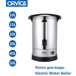 ORVICA Termo eléctrico transfronterizo para agua caliente / Termo eléctrico para hotel / Cubo de agua caliente / Cubo aislado de acero inoxidable 304 / Grande - Product Image 3
