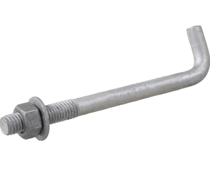 Ganchos de tornillo de gancho tipo J de muestra gratis en negro galvanizado con tuerca de acero chapado en zinc tipos L <span class=keywords><strong>precio</strong></span> pernos M6 precios - Product Image 3