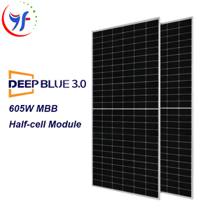 Module solaire monocristallin JA Solar <span class=keywords><strong>JAM78S30</strong></span> 580-605/MR 580W 585W 590W 595W 600W Deep Blue 3 Ja Panel Solar Mono 605W MBB à demi-cellules - Product Image 2