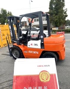 Chariot élévateur diesel HELI H35 d'occasion en promotion |   Capacité de 3,5 tonnes |   Idéal pour le port et la logistique lourde - Product Image 5
